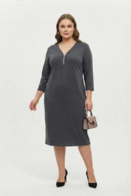 Sukienka damska plus size 2202