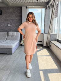 Sukienka damska plus size 5447
