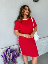 Sukienka damska plus size 5447