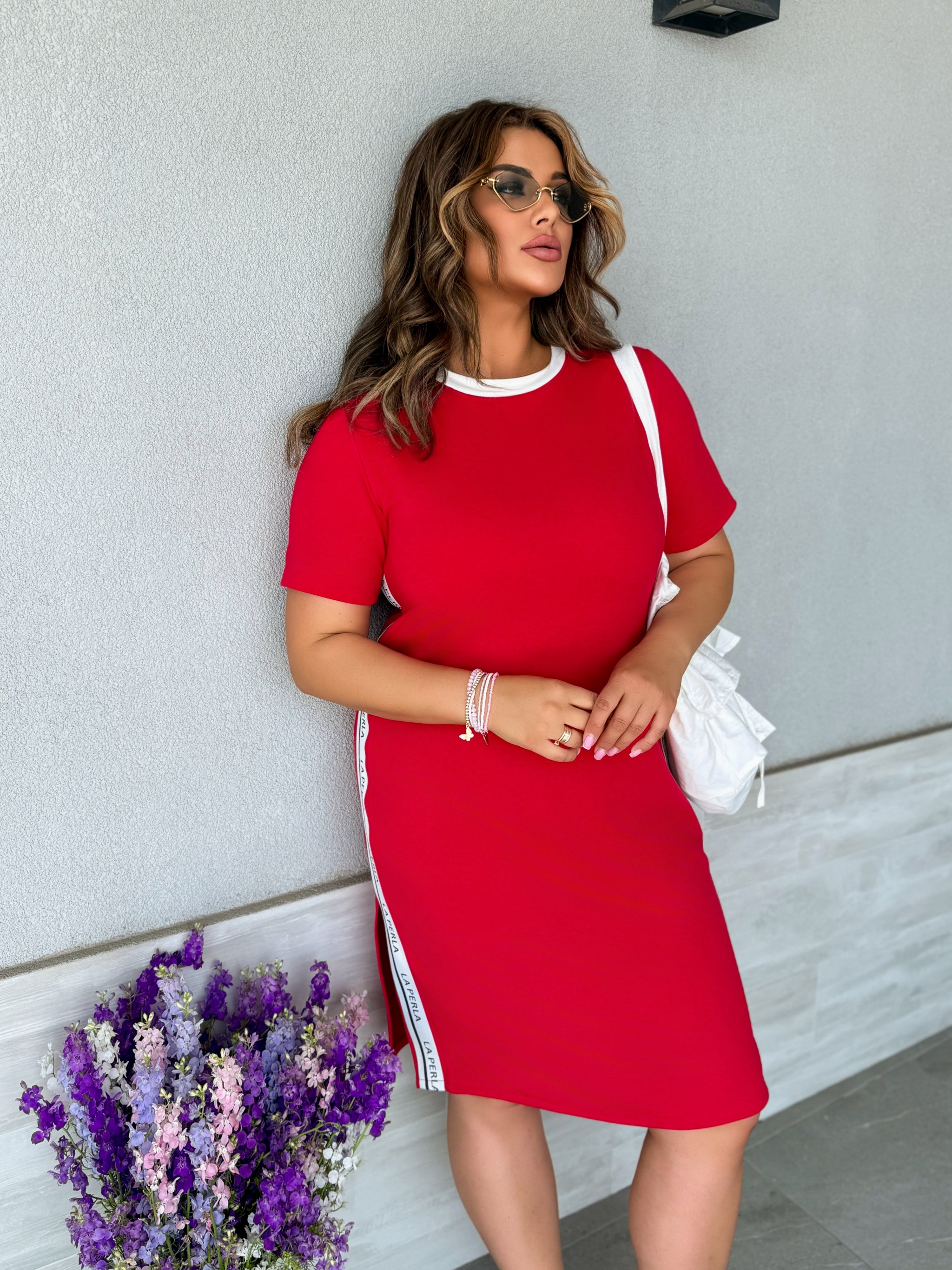Sukienka damska plus size 5447