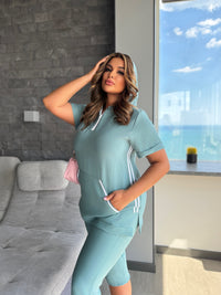 Dres damski duży rozmiar 5449