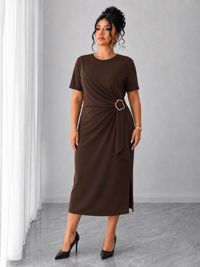 Sukienka damska plus size 2202