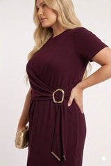 Sukienka damska plus size 2202
