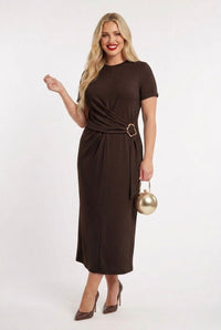 Sukienka damska plus size 2202