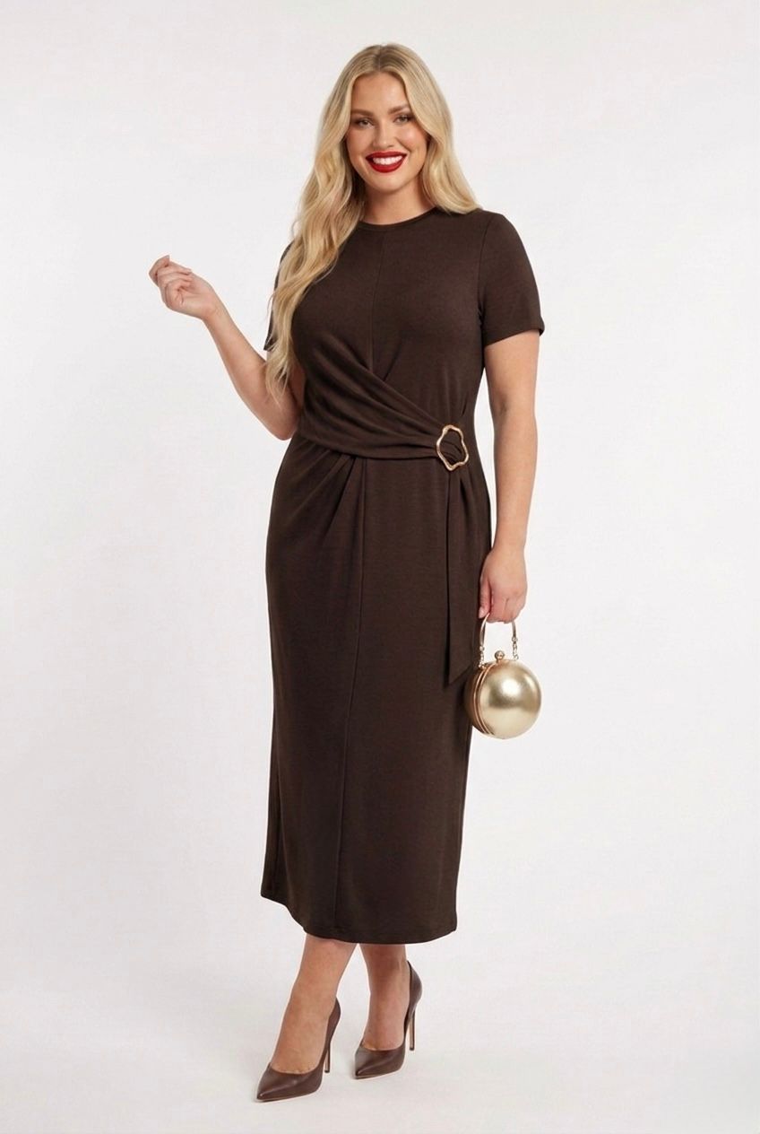 Sukienka damska plus size 2202