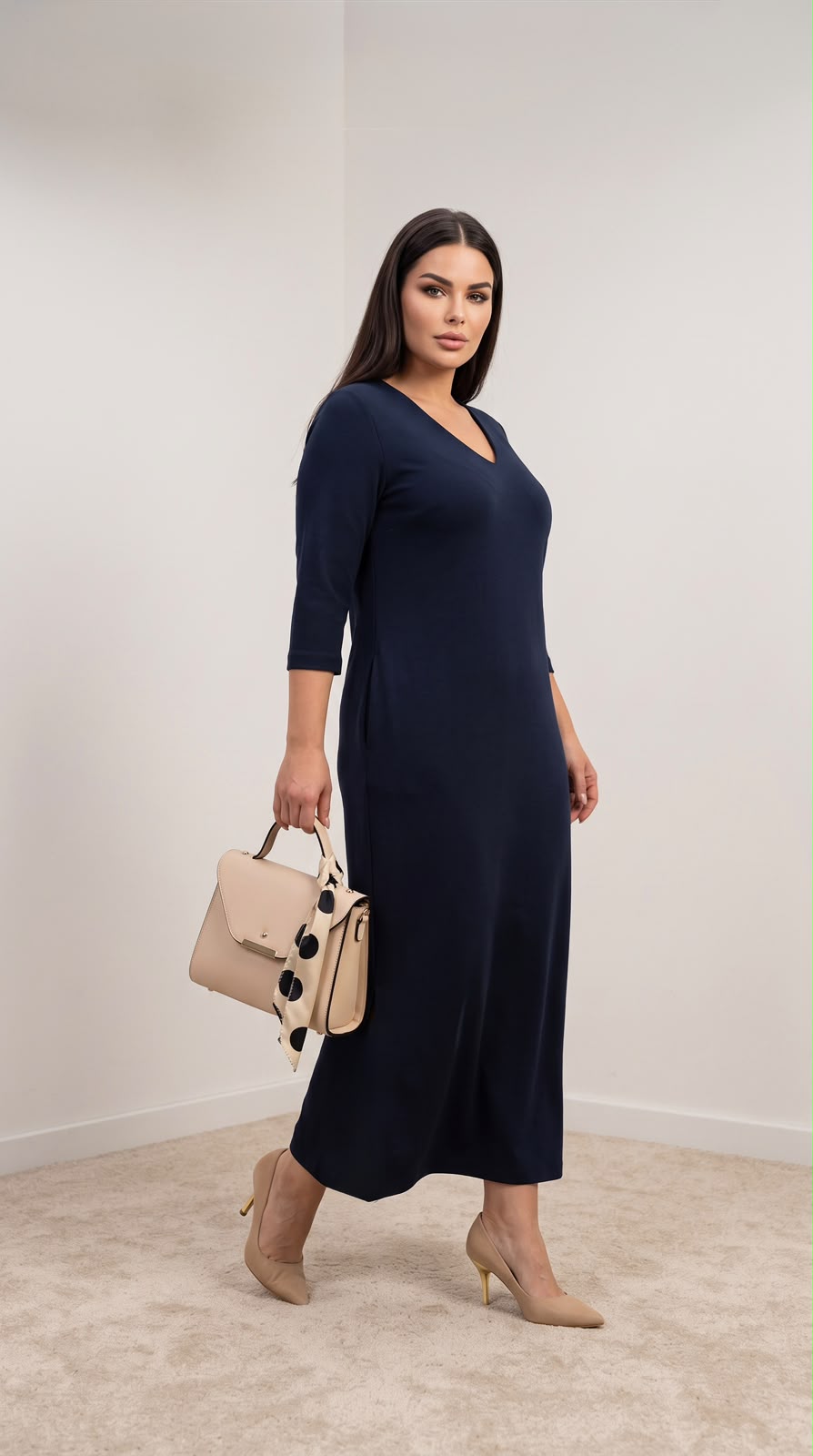 Sukienka damska plus size 2202