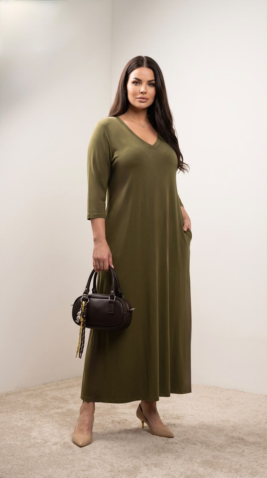 Sukienka damska plus size 2202