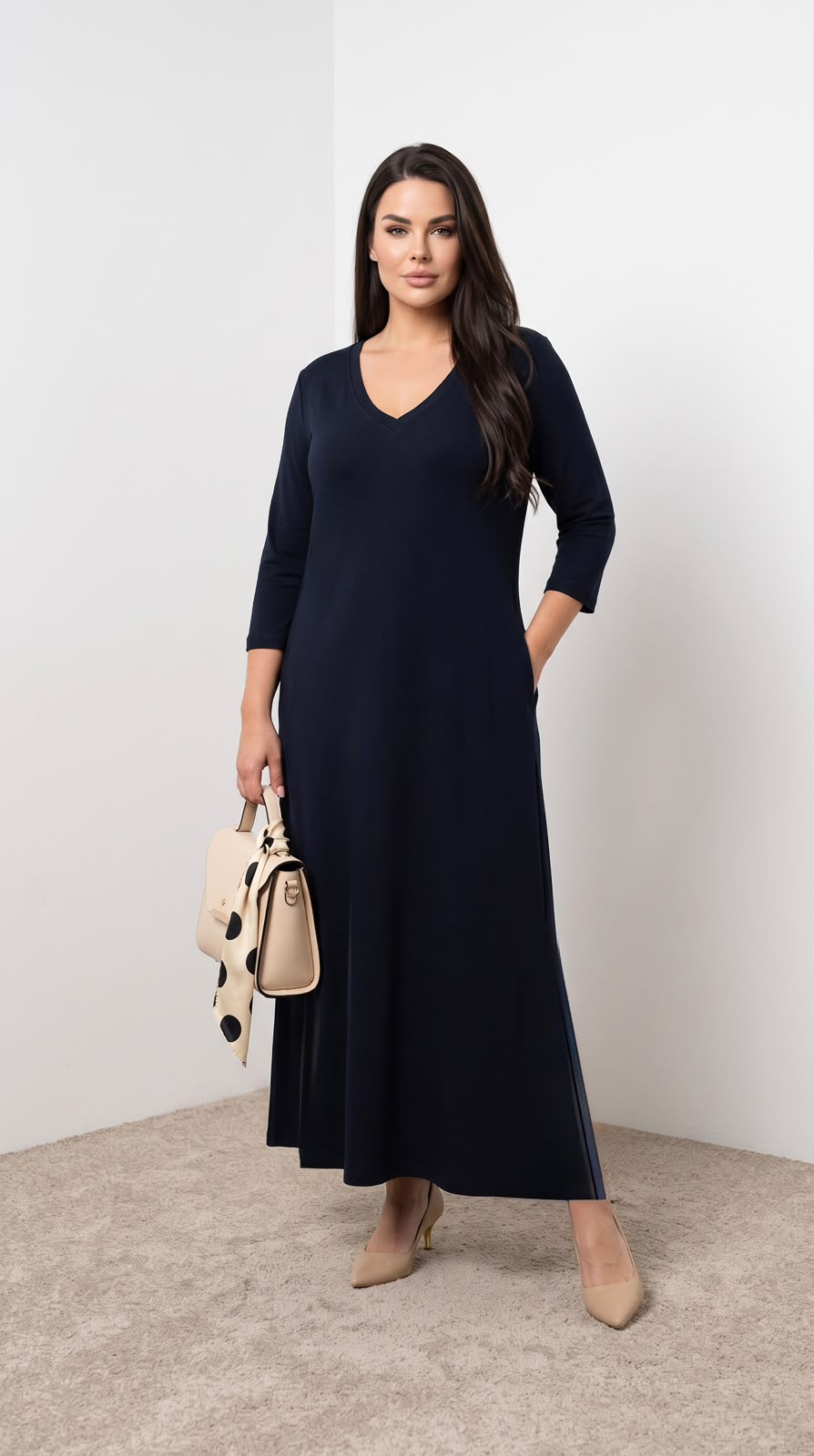 Sukienka damska plus size 2202