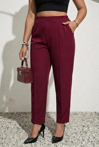 Spodnie damskie w dużych rozmiarach 6228-23