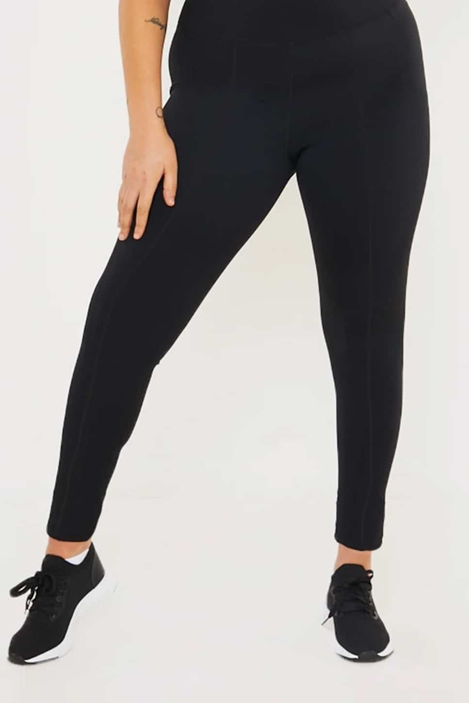 Rajstopy damskie plus size z przeszyciami 6044-23
