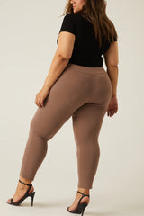 Rajstopy damskie plus size z przeszyciami 6044-23