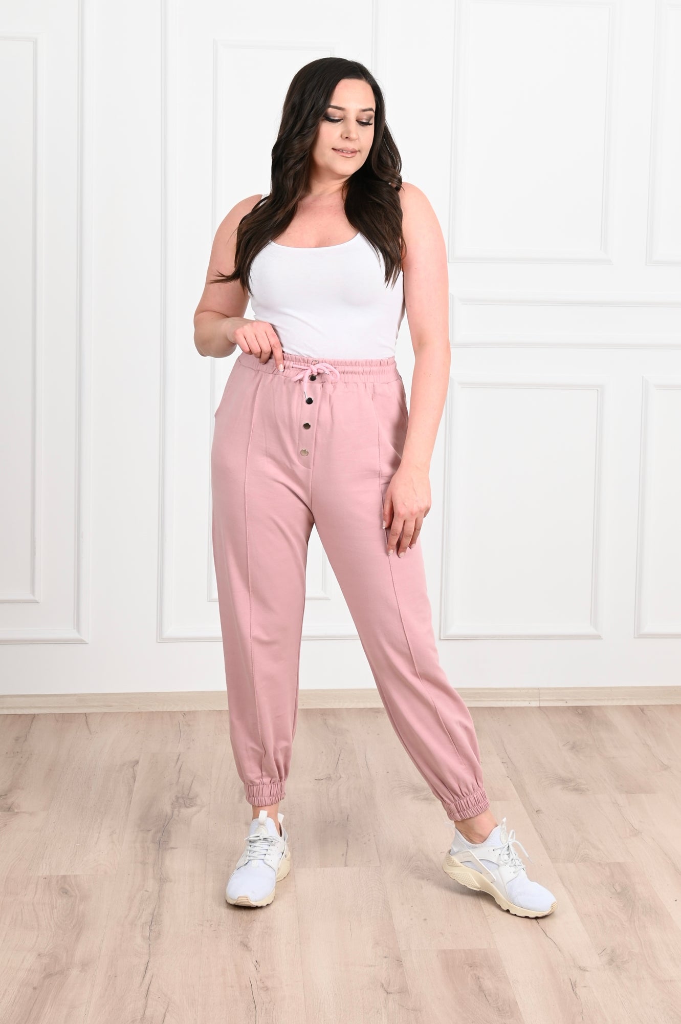 Pantalon dama marimi mari de trening 6055-23