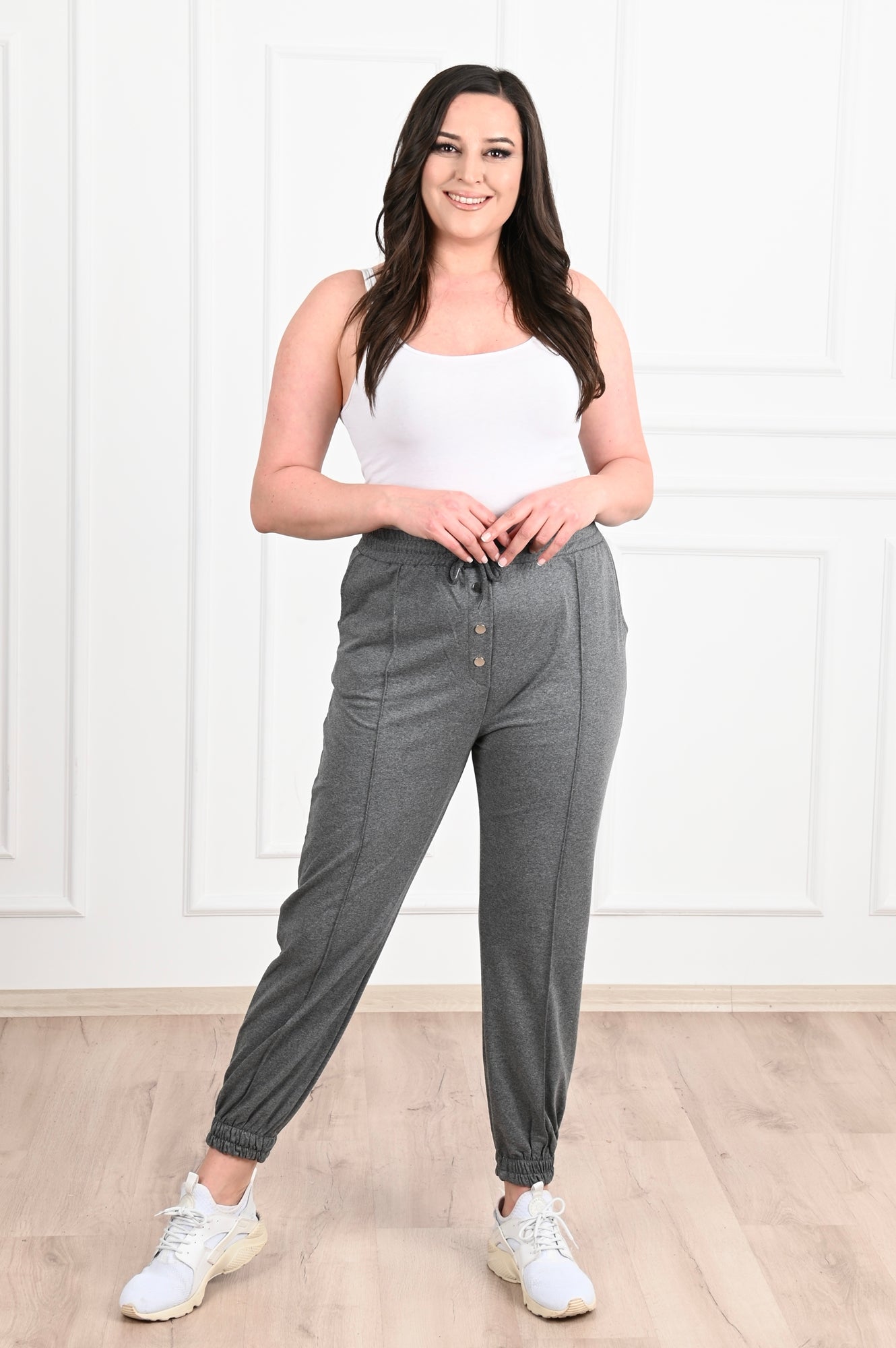 Pantalon dama marimi mari de trening 6055-23