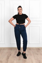 Pantalon dama marimi mari de trening 6055-23