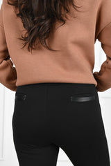 Rajstopy skórzane damskie plus size 6130-23