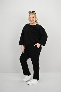 Dres damski duży rozmiar 8182