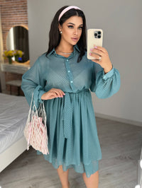 Sukienka damska plus size 383