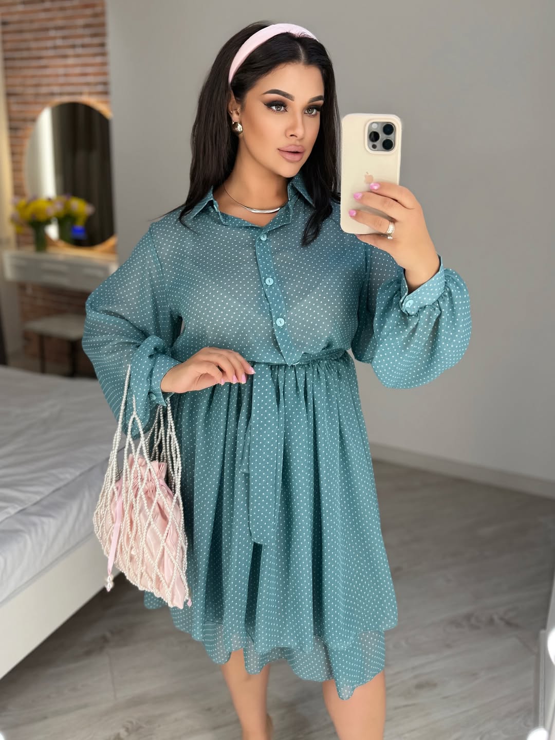 Sukienka damska plus size 383