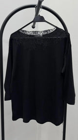 Bluzka koronkowa damska w dużym rozmiarze 1449-23