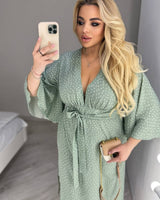 Sukienka damska plus size 2202