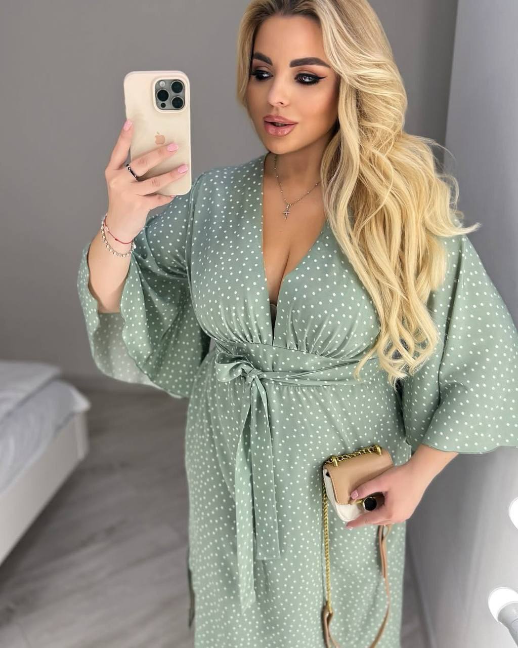 Sukienka damska plus size 2202