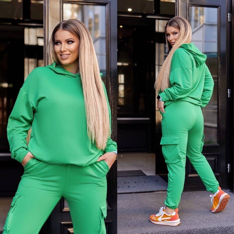 Dres damski plus size 8024