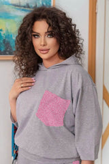 Trening dama marimi mari Glitter 8025-23