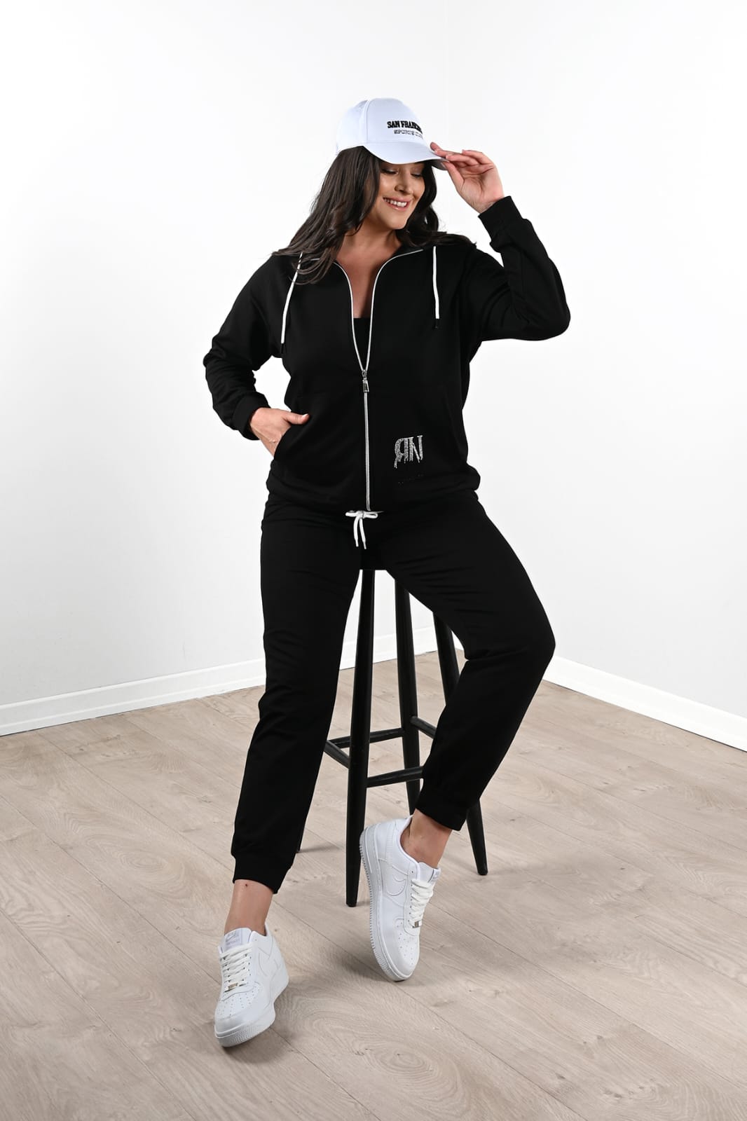 Dres damski plus size 8037
