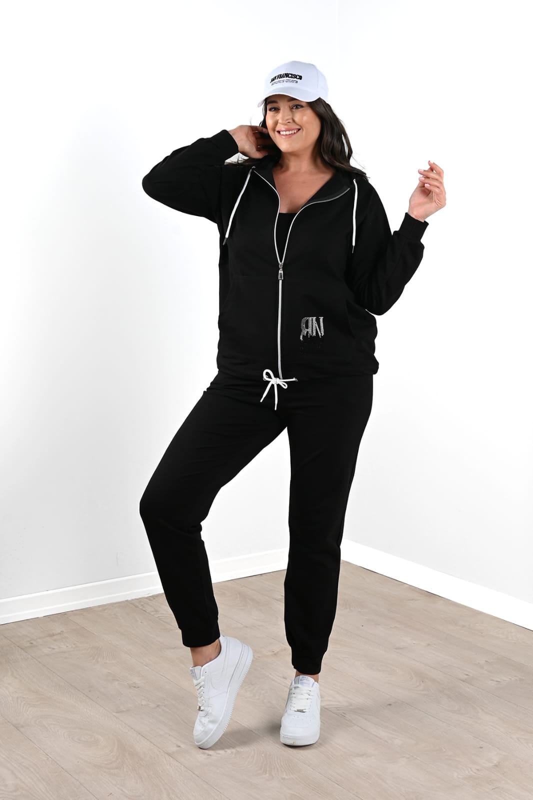 Dres damski plus size 8037