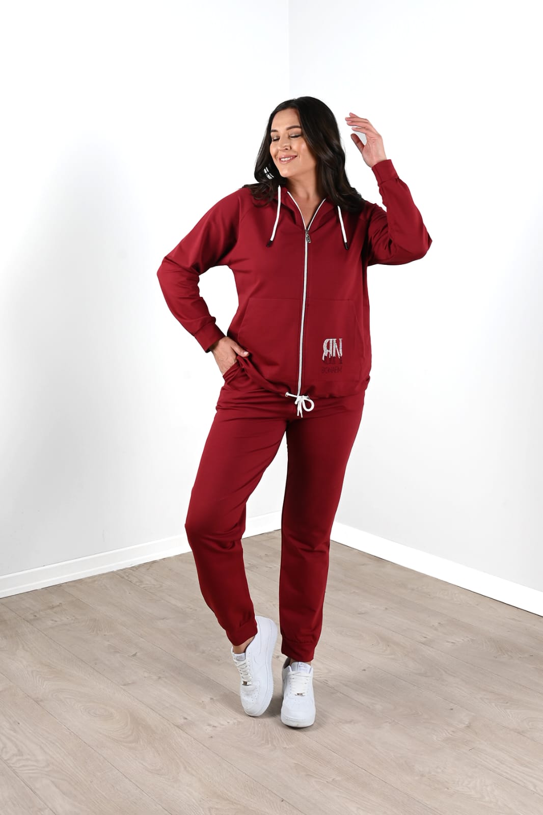 Dres damski plus size 8037