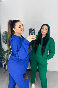 Dres damski plus size z kieszenią 8039