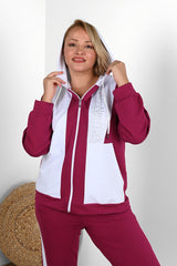 Dres damski duży rozmiar NY 8043-23