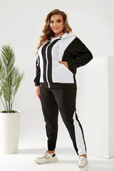 Dres damski duży rozmiar NY 8043-23