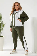 Dres damski duży rozmiar NY 8043-23