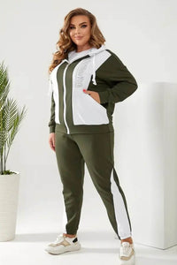 Dres damski duży rozmiar NY 8043-23