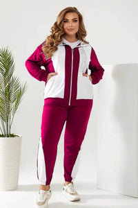 Dres damski duży rozmiar NY 8043-23