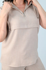 Garnitur damski plus size 8069