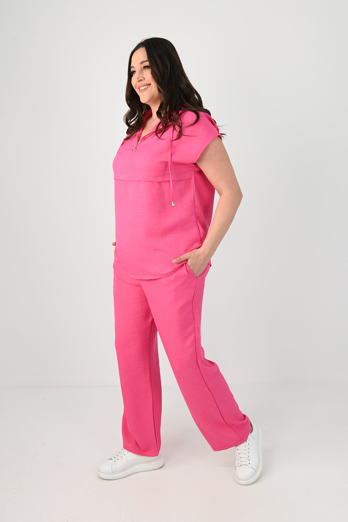 Garnitur damski plus size 8069