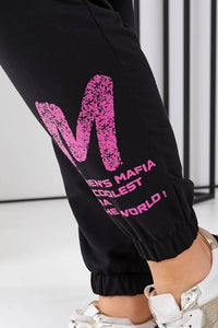 Dres damski duże rozmiary 8074-24 Mafia