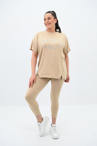 Dres damski plus size 8085 serca