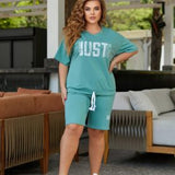 Garnitur damski plus size Just 8087