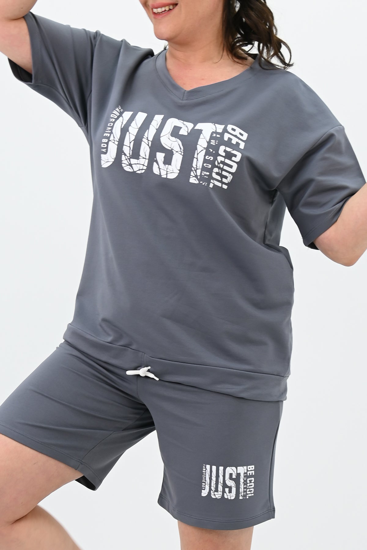 Garnitur damski plus size Just 8087
