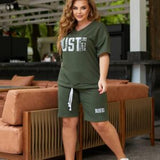 Garnitur damski plus size Just 8087