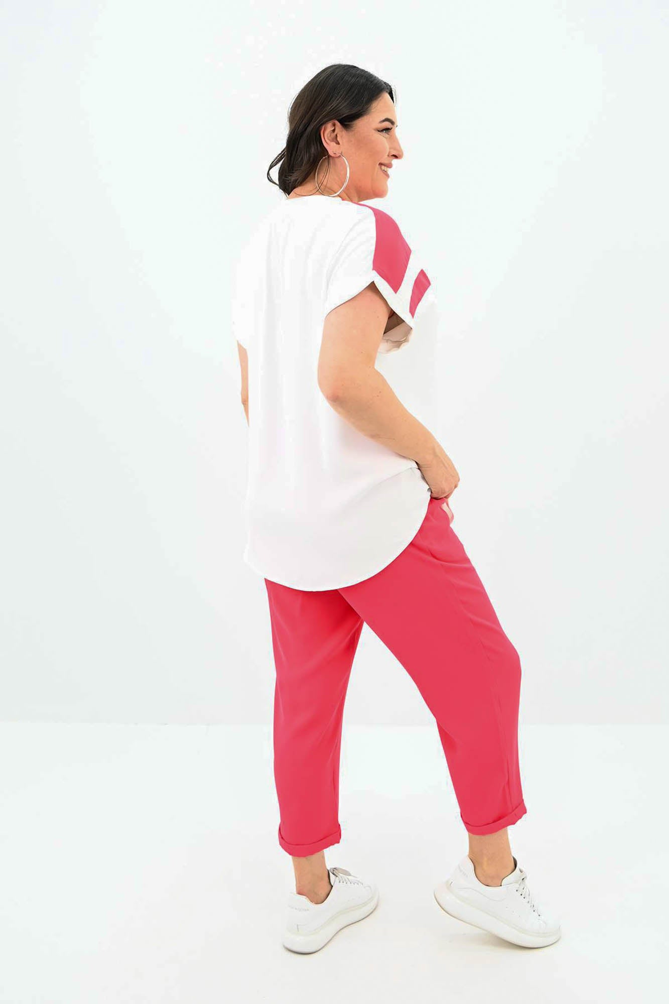 Garnitur damski plus size 8117