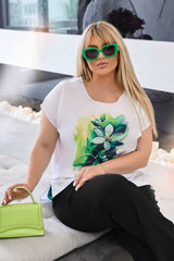 Garnitur damski plus size 8119