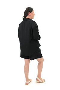 Komplet damski plus size szorty z koszulą 8121-24