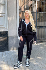 Trening dama marimi mari cu fermoare laterale 8130