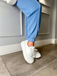 Dres damski plus size z bocznymi zamkami 8130