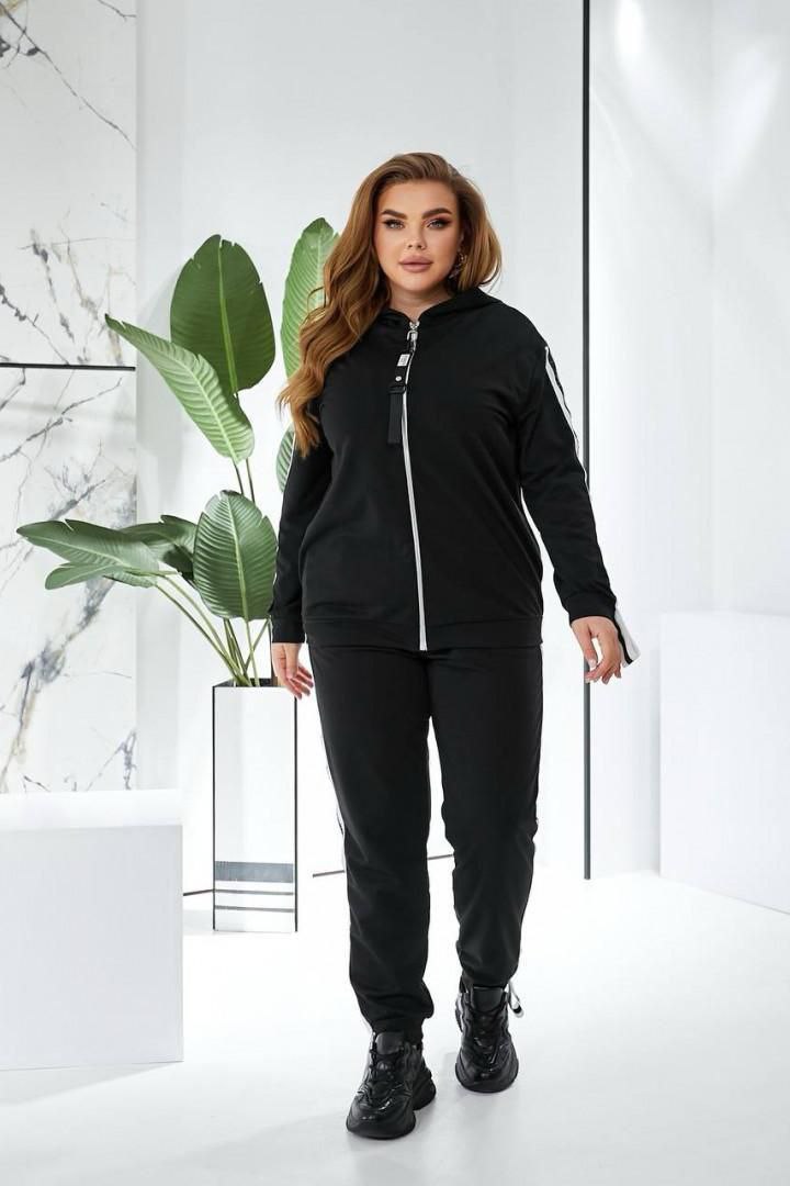 Trening dama marimi mari cu fermoar 8136