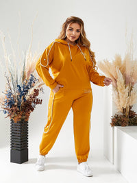 Dres damski duży rozmiar 8144